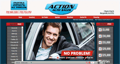 Desktop Screenshot of 1actionautosales.com